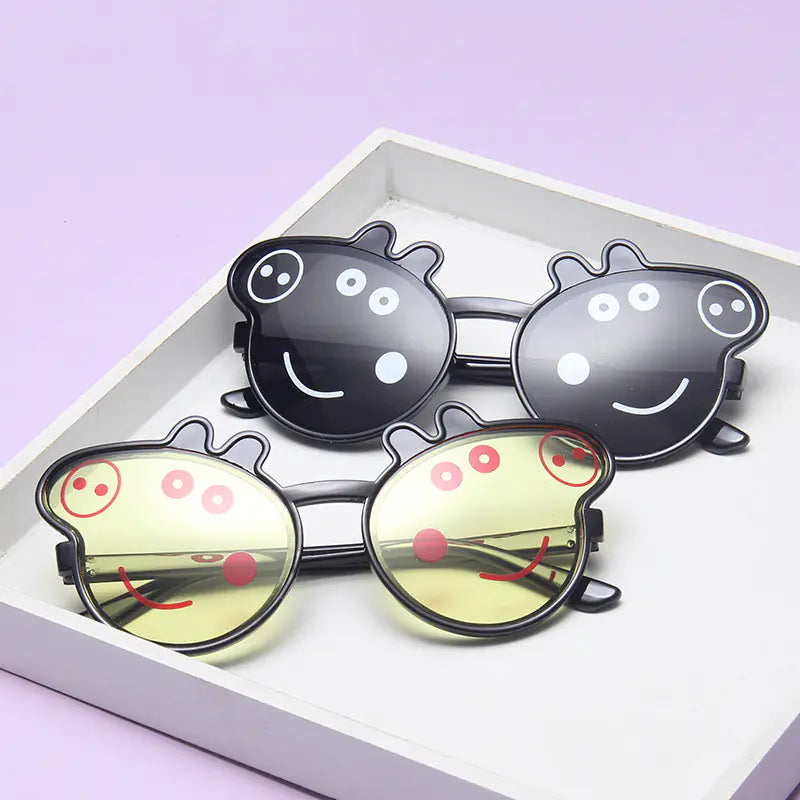 Trendy Kids' Sunglasses - Lightweight Plastic Frames