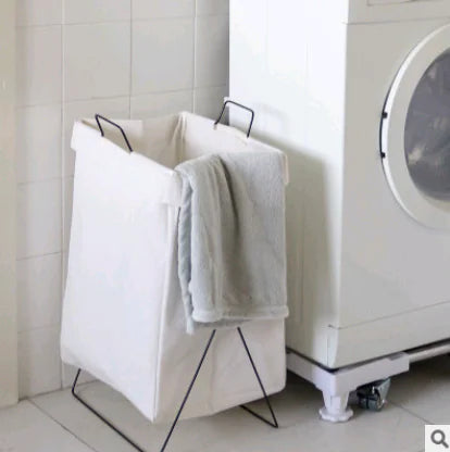 Foldable Fabric Laundry Basket for Home Storage