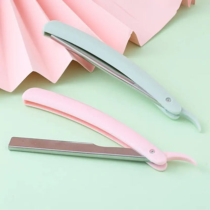 10 Stainless Steel Eyebrow Razors for Women's Grooming