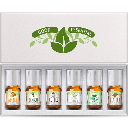 Good Essential Sweet Scents Fragrance Oil Set - 10 Pack Essential Oils for Halloween Diffuser & Candle Making - Cotton Candy Essential Oil Marshmallow Essential Oils & More - Essential Oils Set