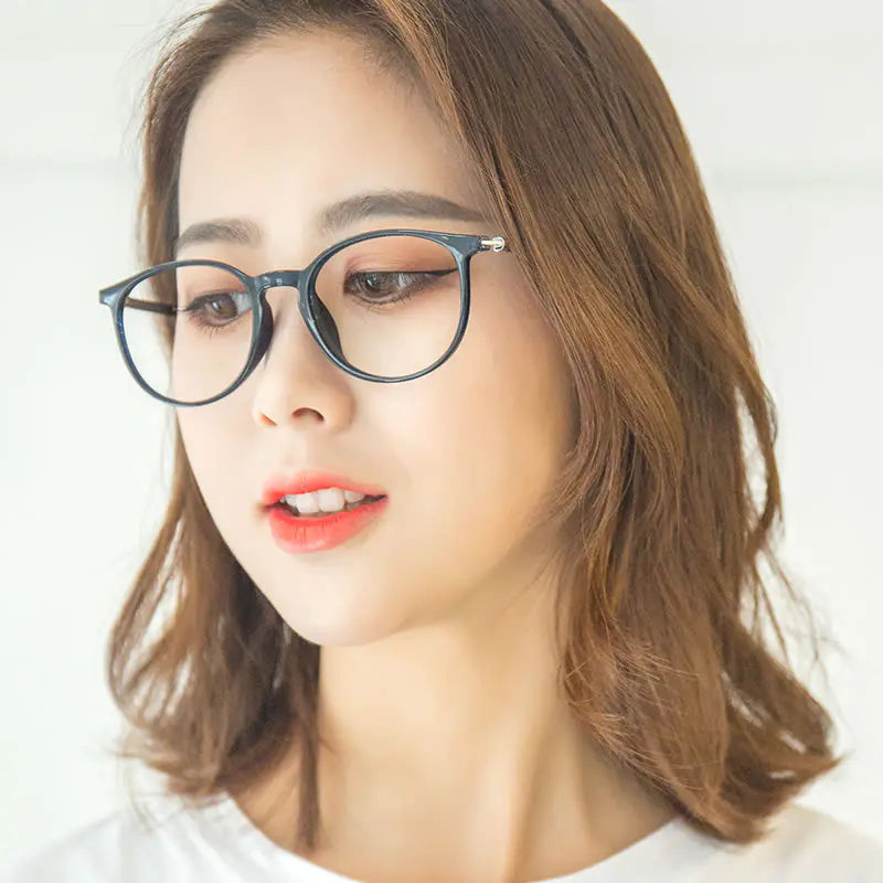Round Eyeglass Frames for Women (Glasses Included)