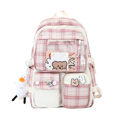 Stylish Ins Backpacks for High School and College Students
