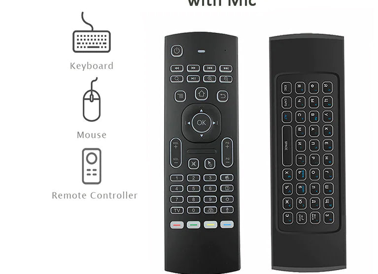 Voice-Activated Backlit Remote Control for Smart Devices