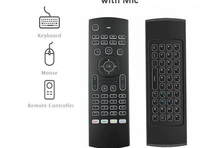 Voice-Activated Backlit Remote Control for Smart Devices