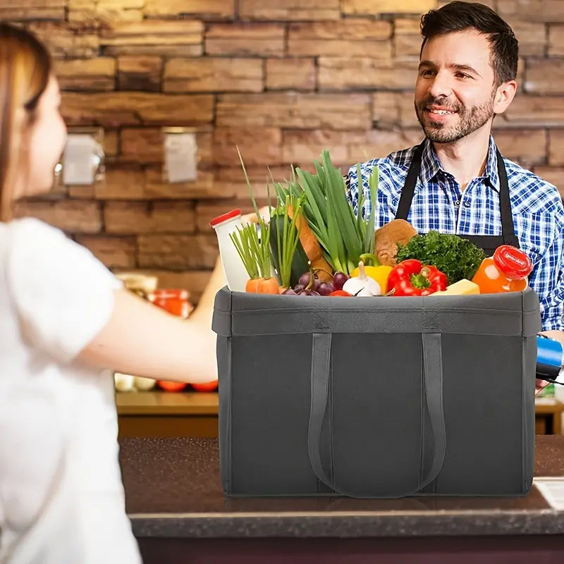 Reusable Large Foldable Grocery Tote Bags (1pc Set)
