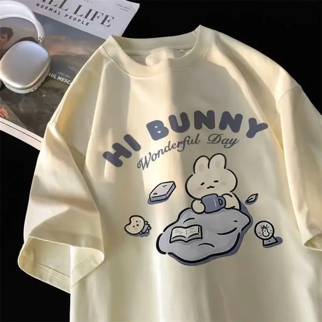 2023 Trendy Short Sleeve Women's Cotton T-shirts