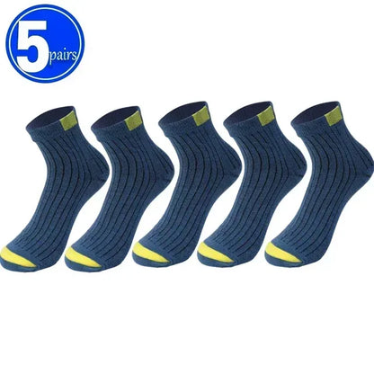 Men's Bamboo Fiber Sports Socks, Breathable & Odor-Free