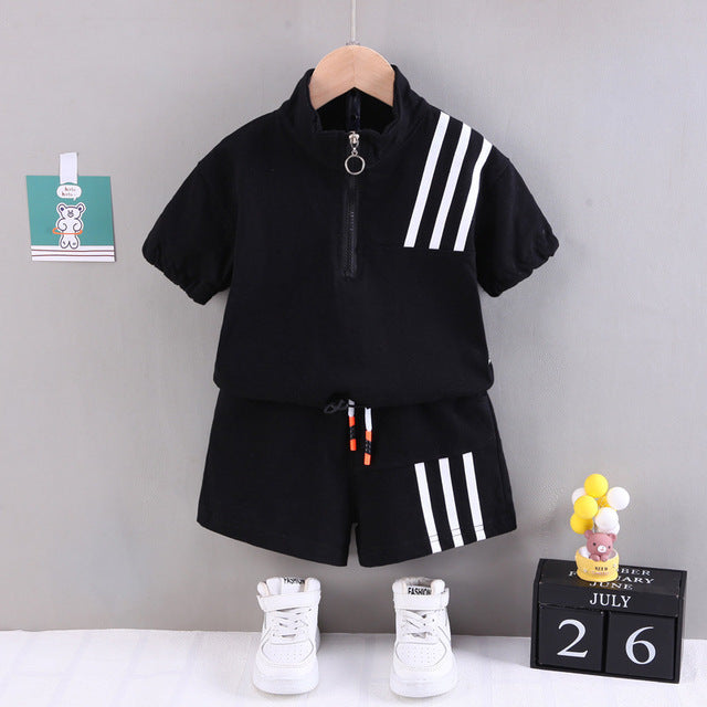 Baby Boys' Short Sleeve T-Shirt and Shorts Set