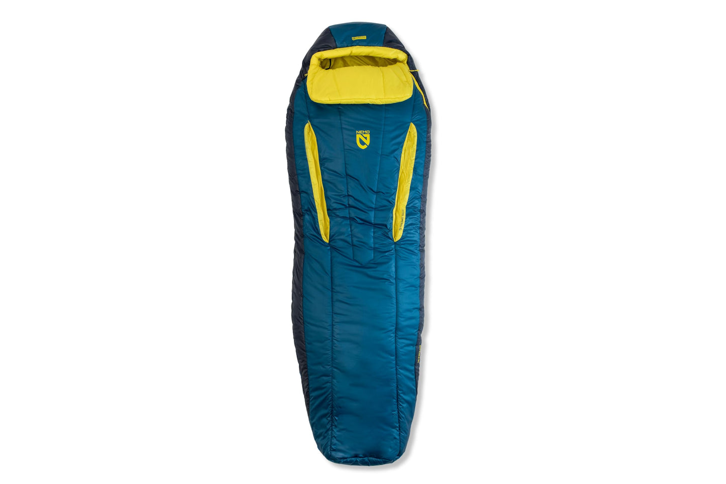 NEMO Equipment Forte Endless Promise Synthetic Sleeping Bag - Regular - Abyss/Green Sheen