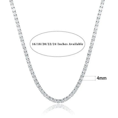 Gold Zircon Necklace