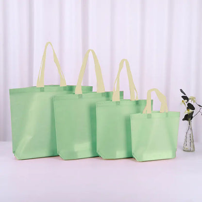 Custom Non-Woven Fabric Tote Bags for Gifts and Shopping