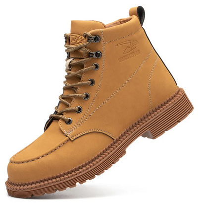 Steel Toe Anti-Smash & Puncture-Resistant Safety Shoes