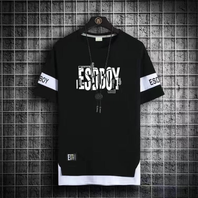 2024 Men's Korean Fashion Summer Short Sleeve T-Shirts