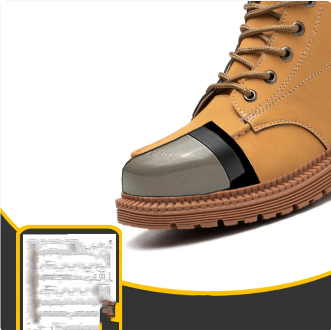 Steel Toe Anti-Smash & Puncture-Resistant Safety Shoes