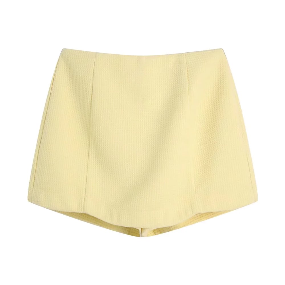 Textured Women's Shorts - European and American Style