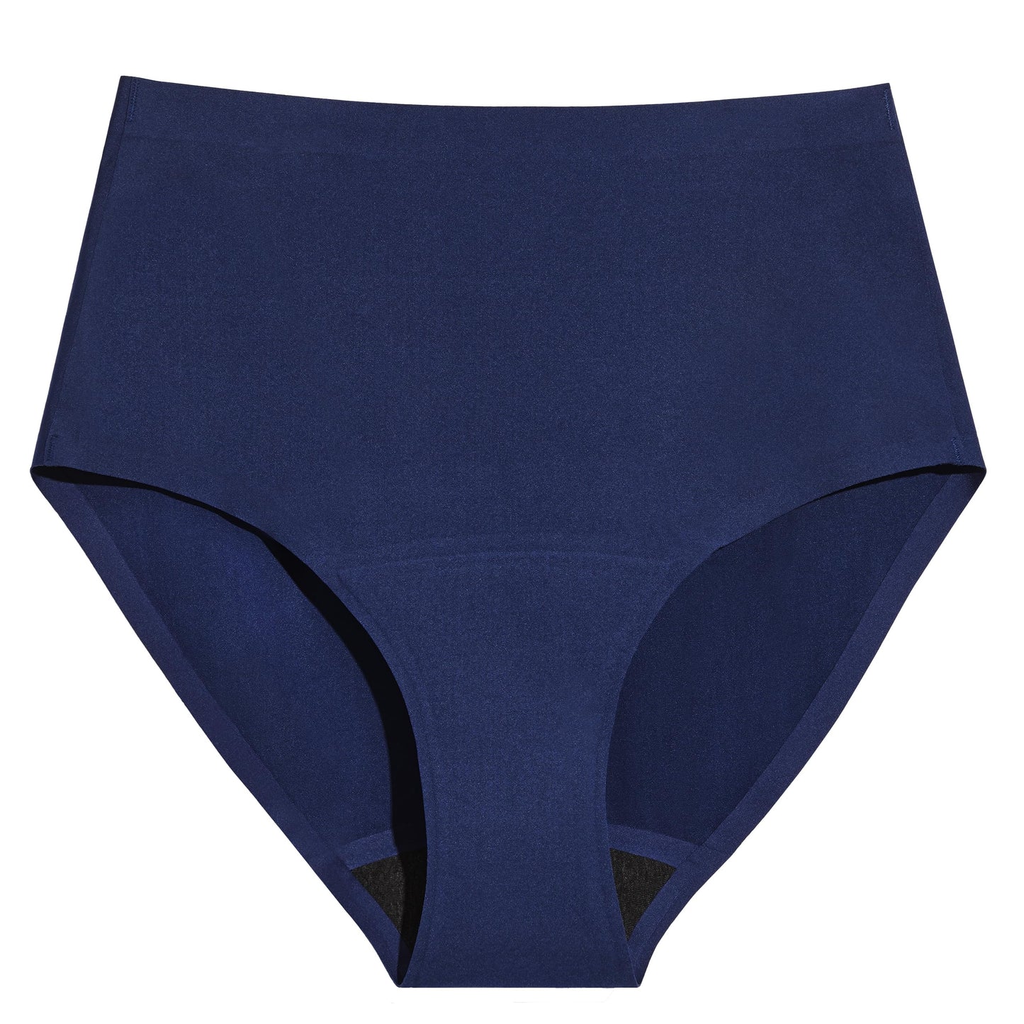 KNIX Super Leakproof High Rise Underwear Leakproof Underwear Period Underwear for Women Machine Washable Reusable Midnight Large (1 Pack)