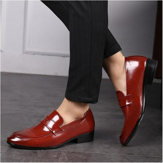 Men's British Style Pointed Toe Business Dress Shoes