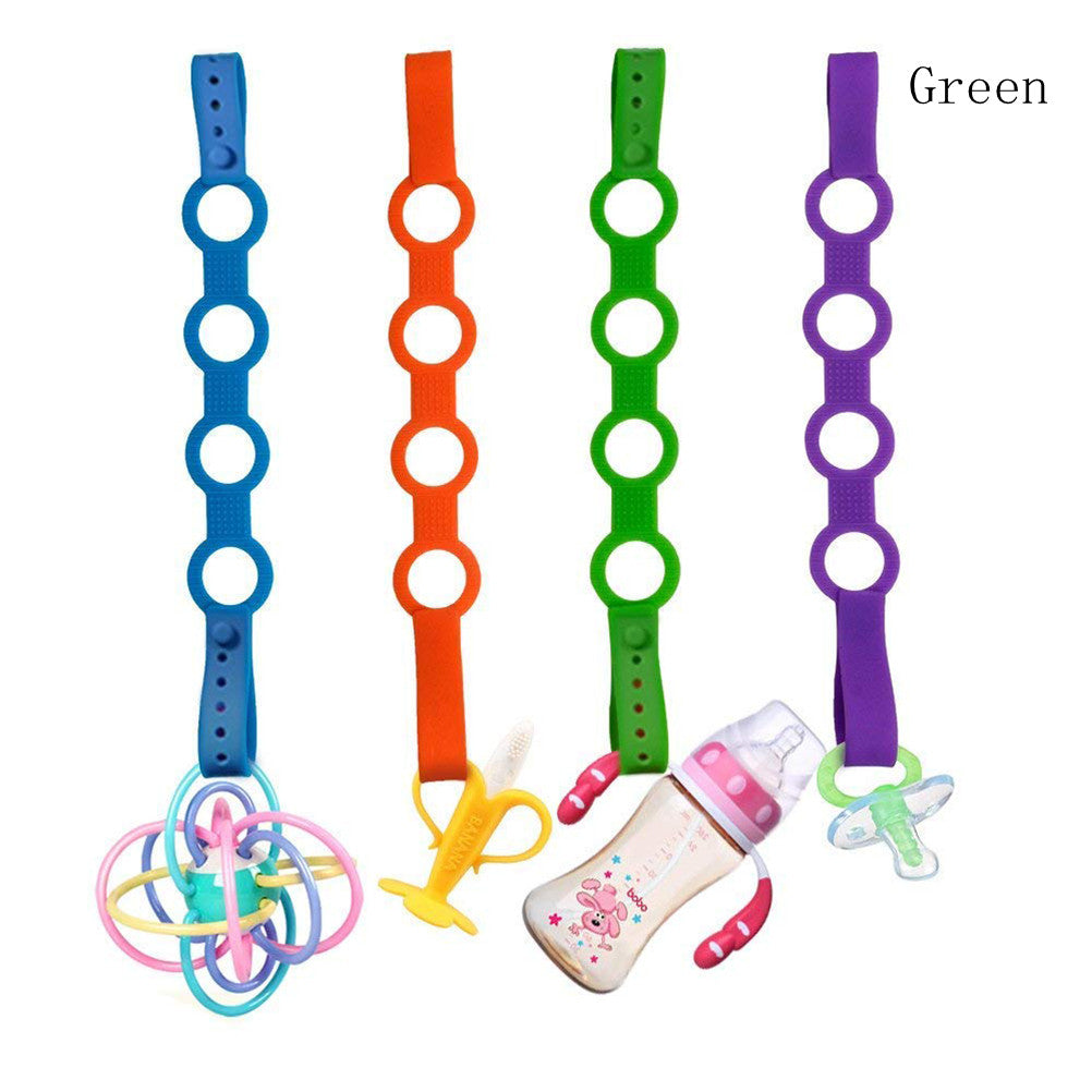 Silicone Pacifier Chain for Baby Bottles and Pacifiers