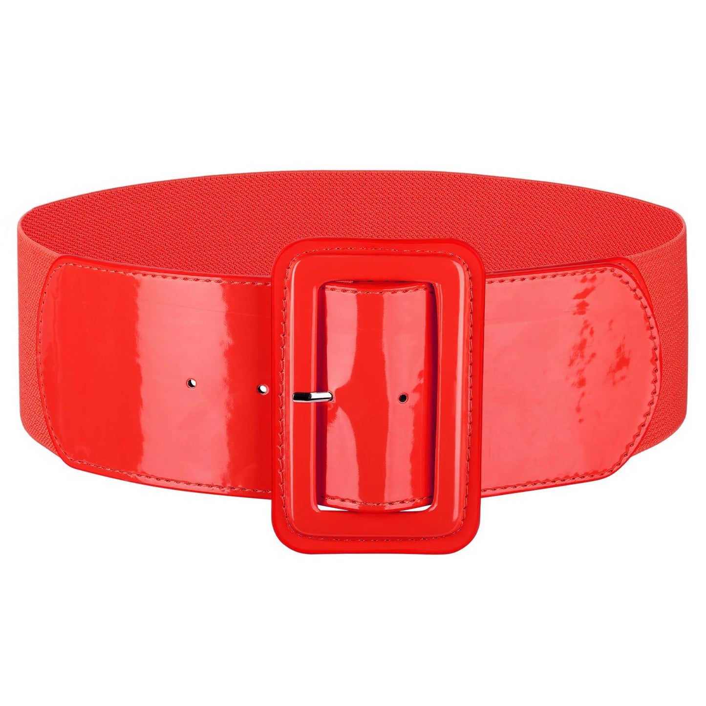 JASGOOD Women Wide Stretchy Belt Fashion Elastic Waist Belt for Dresses Fashion Ladies Waist Belt