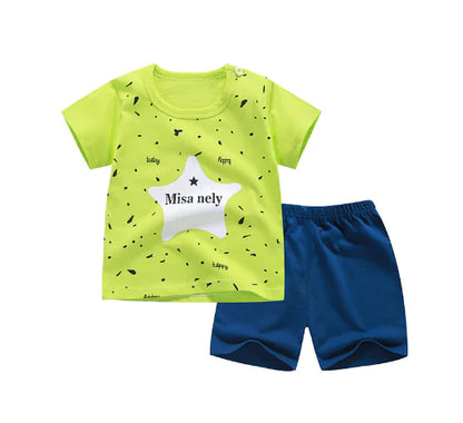Pure Cotton Korean Baby T-shirts for Boys and Girls