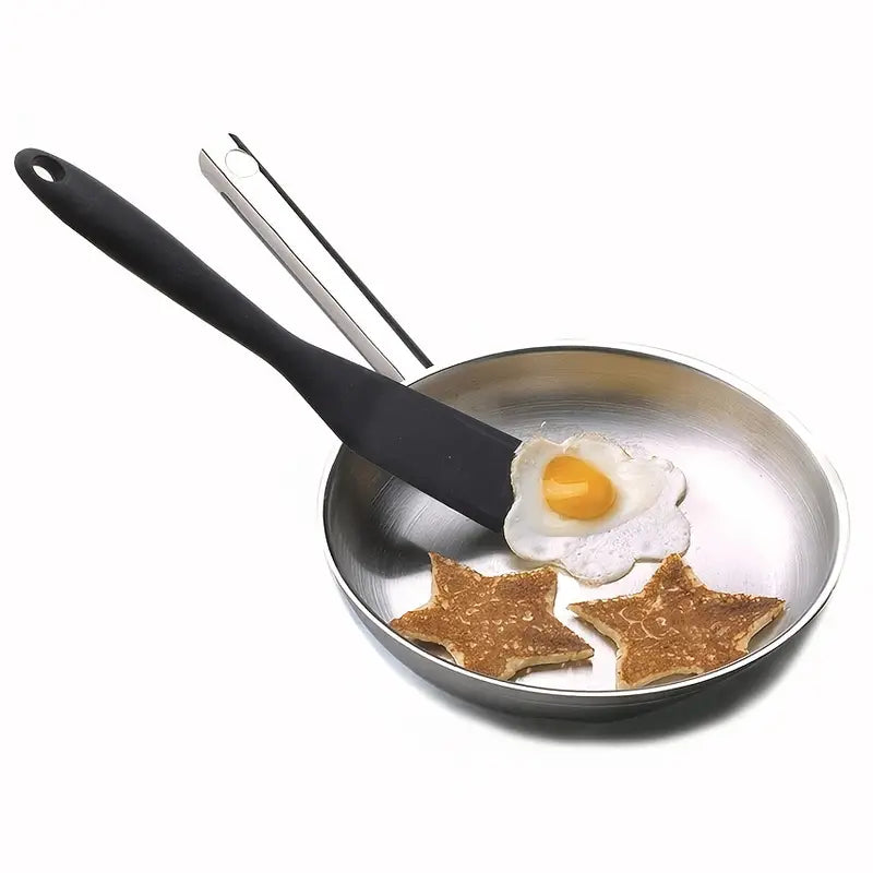 3pcs Silicone Kitchenware Set: Frying & Pizza Shovels