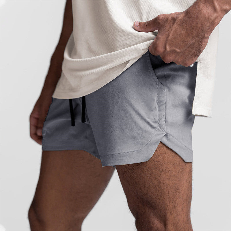 2023 Men's Quick-Dry Athletic Shorts in Solid Color