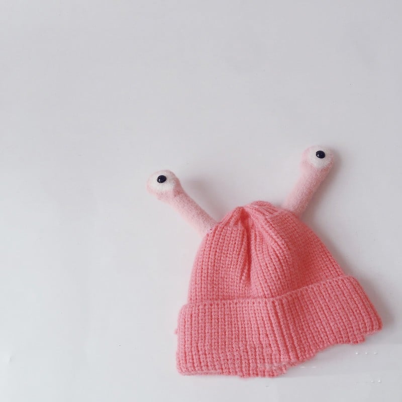 Korean Style Children's Knitted Frog Hats