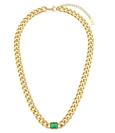 Gold Plated Gemstone