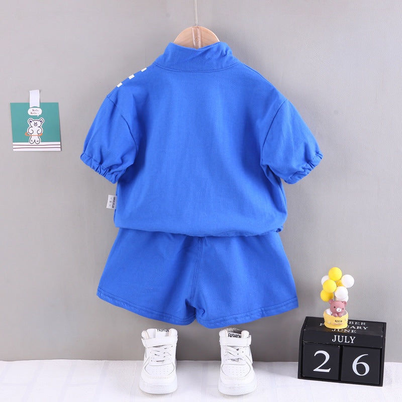 Baby Boys' Short Sleeve T-Shirt and Shorts Set