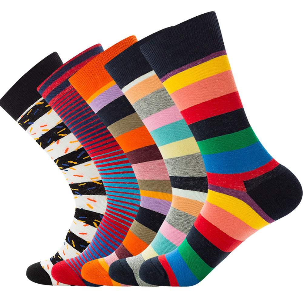 Men's Cotton Dress and Casual Socks Collection