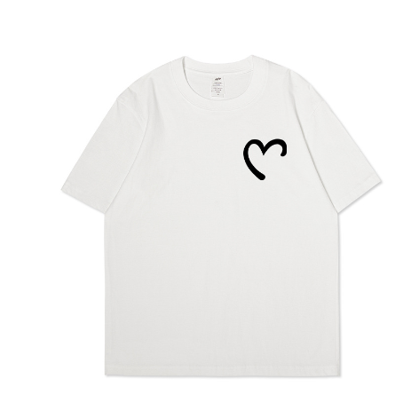 Personalized White Couple T-Shirts for Students 2020