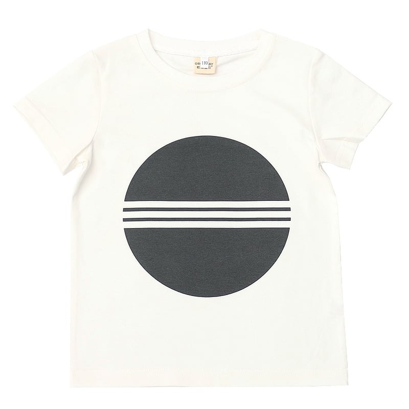 Black and White Short-Sleeve T-Shirts for Kids
