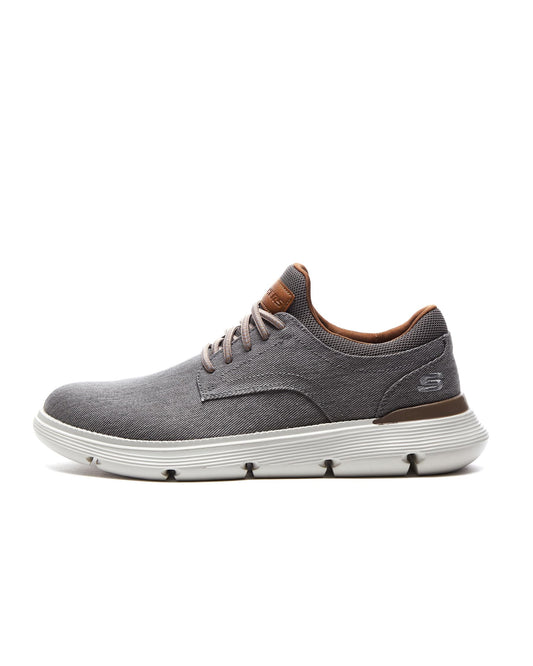 Skechers USA Mens Mens Garza-Romano Boat Shoe Taupe 7