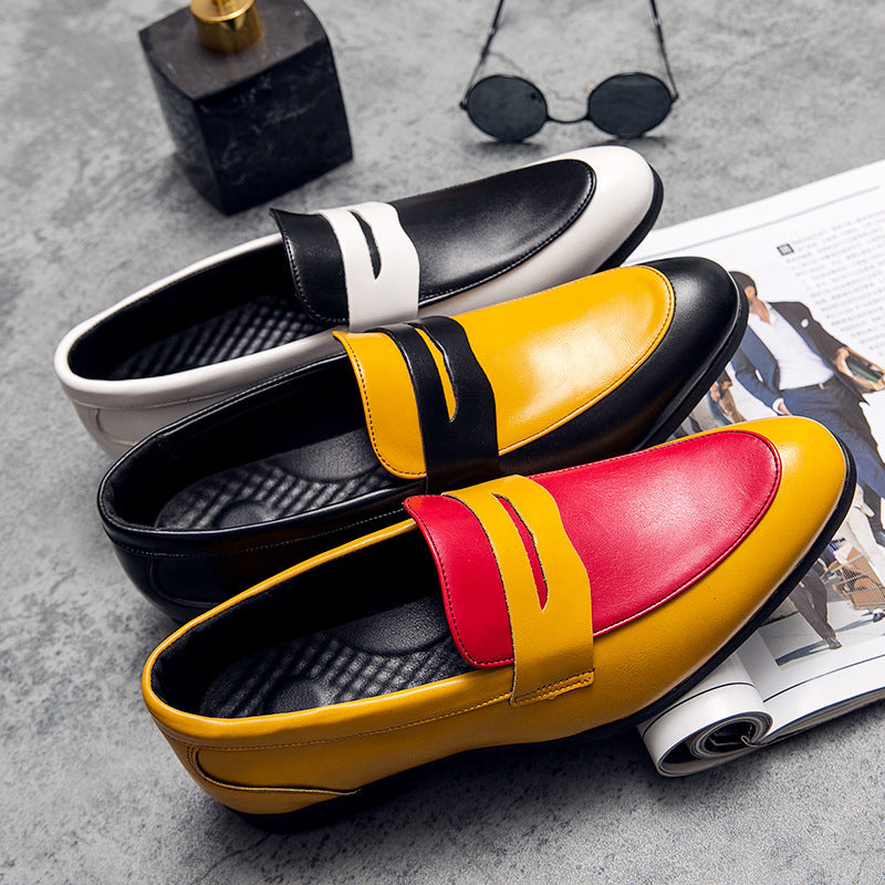Men's British Style Leather Business Dress Shoes