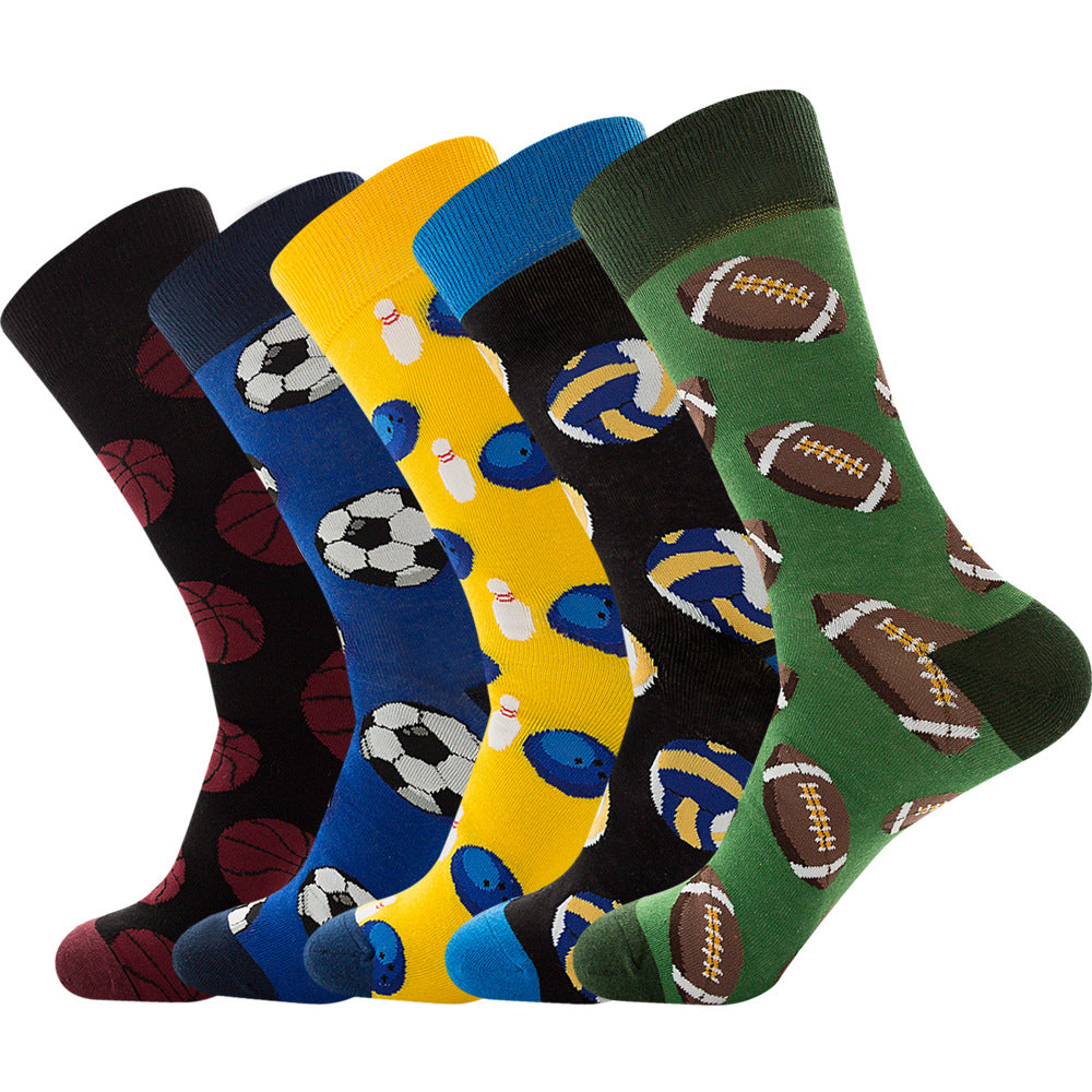 Men's Cotton Dress and Casual Socks Collection