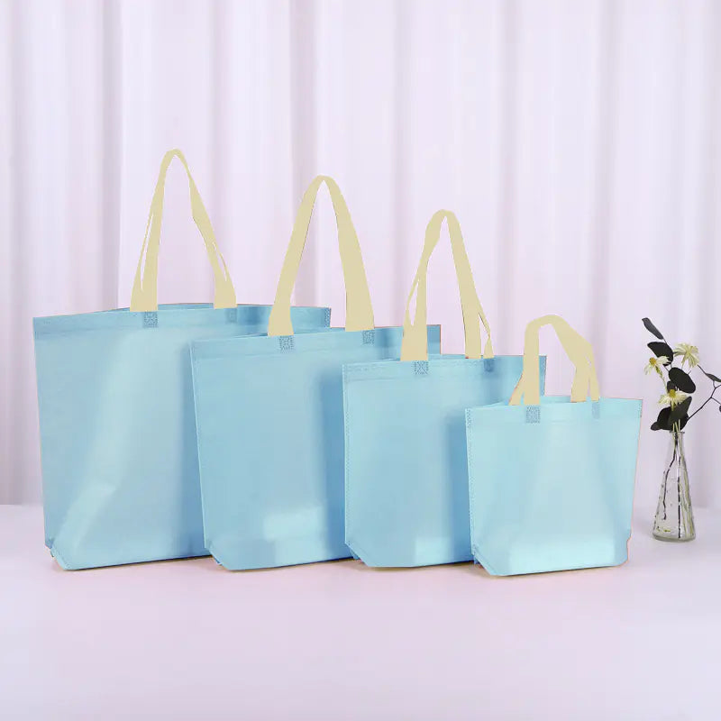 Custom Non-Woven Fabric Tote Bags for Gifts and Shopping