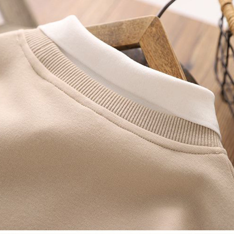 Boys Cartoon Hoodies Long Sleeve Sports Top for Kids