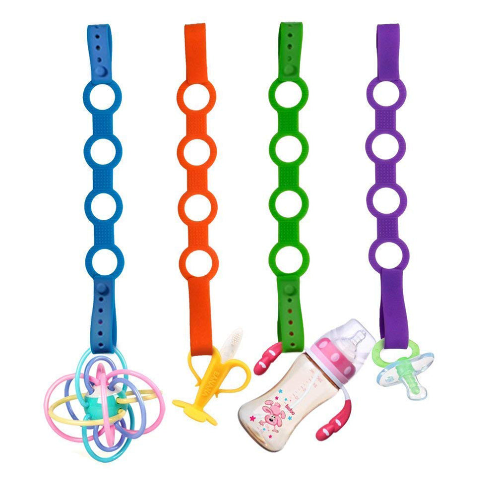 Silicone Pacifier Chain for Baby Bottles and Pacifiers