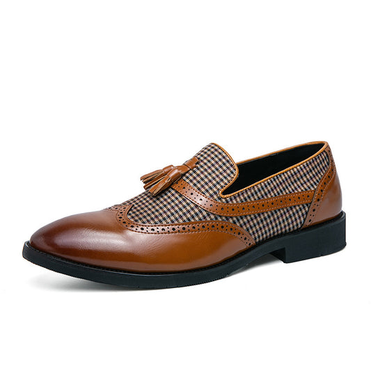 Men's British Business Casual Leather Shoes