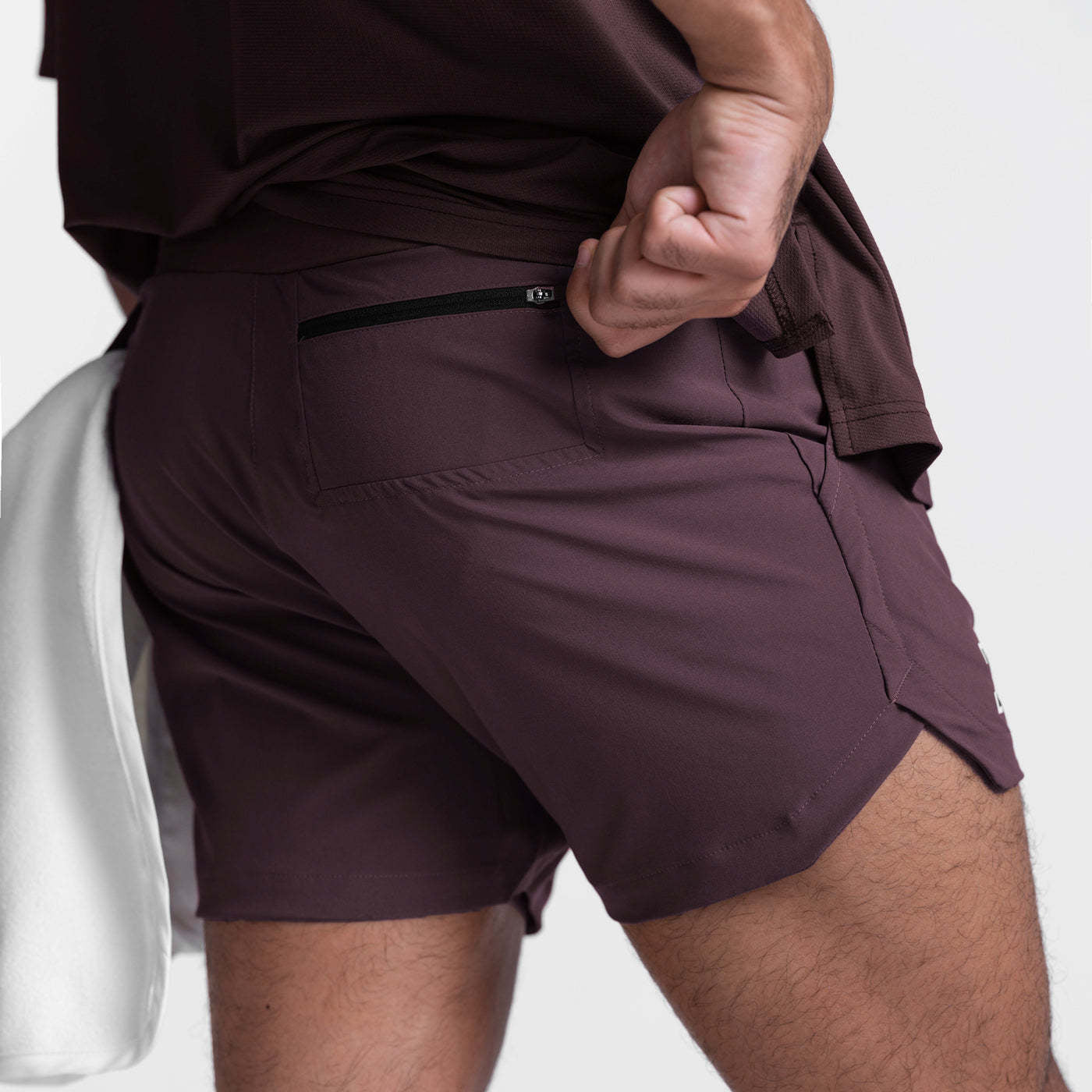 2023 Men's Quick-Dry Athletic Shorts in Solid Color