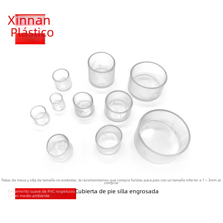 Transparent Thick Chair Leg Protectors for Furniture