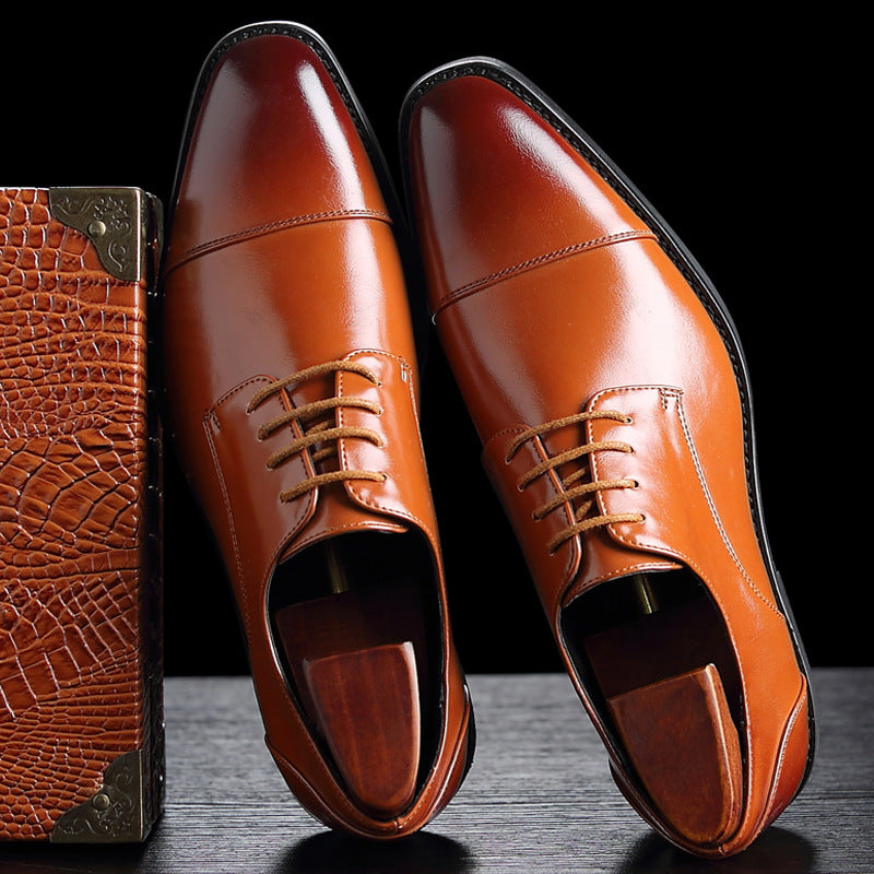 Men's British Style Business Shoes