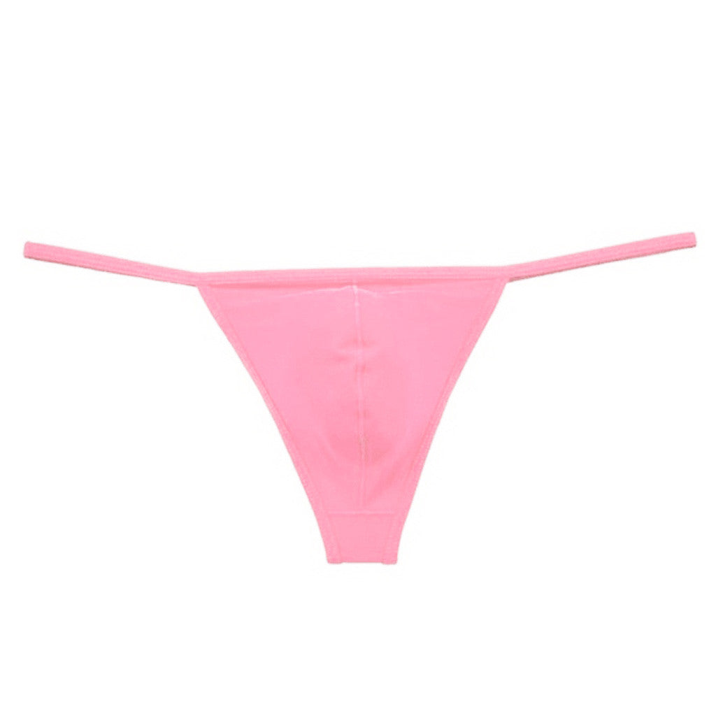 Men's Low Rise Cotton Thong Underwear