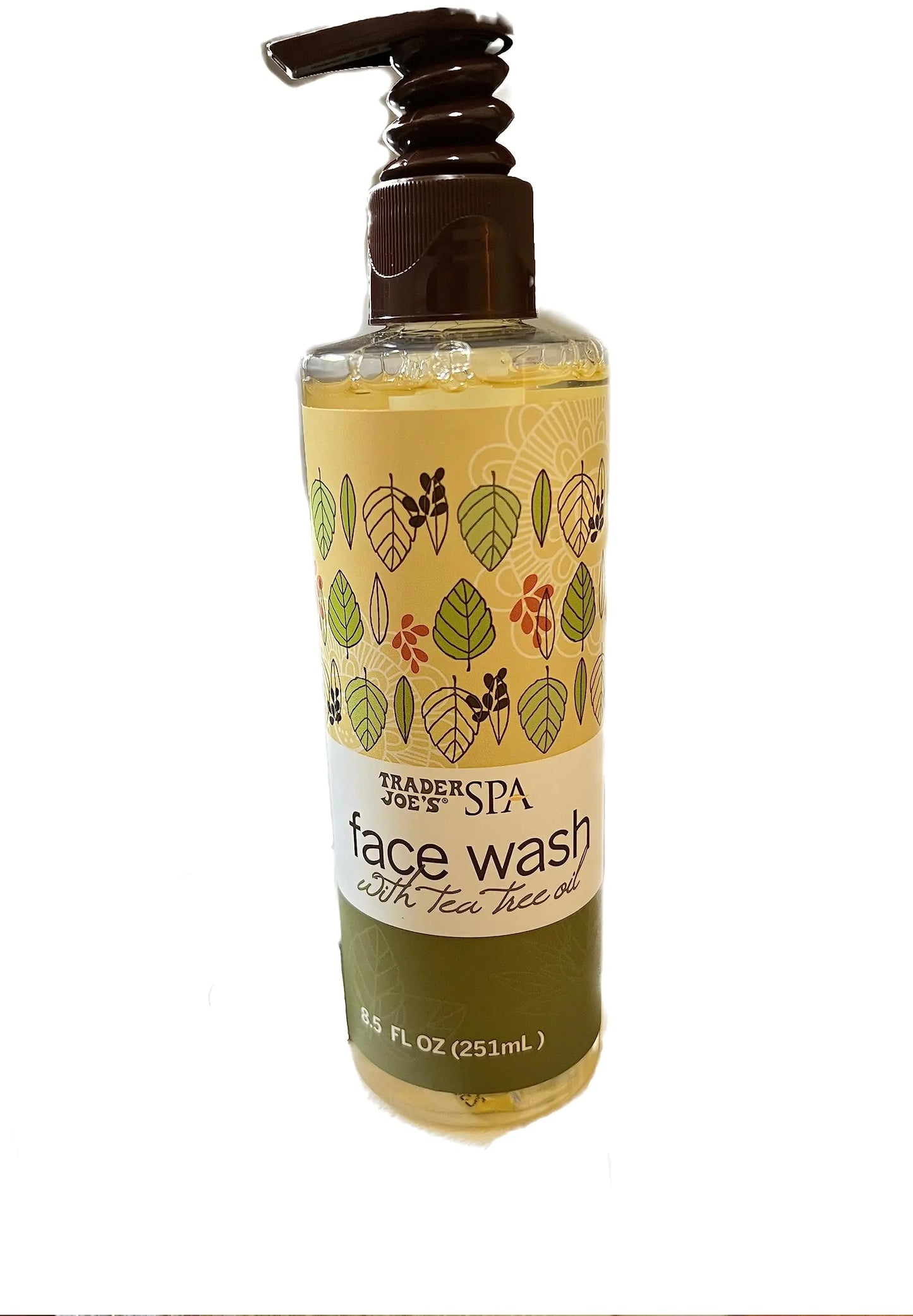 Trader Joes SPA Face Wash with Tea Tree Oil