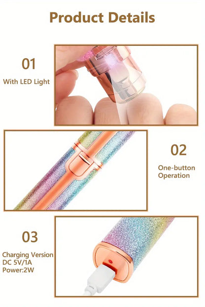 2-in-1 Eyebrow Razors and Facial Hair Remover Shaver