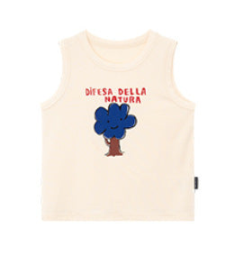 Summer Kids Cartoon Sleeveless T-Shirts for Boys & Girls