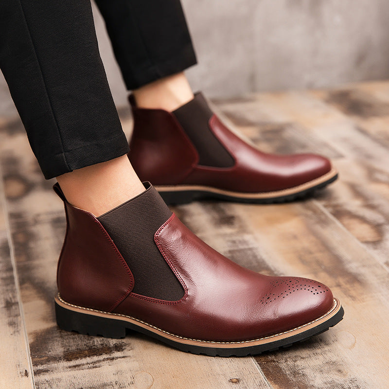 British High Help Business Casual Leisure Boots