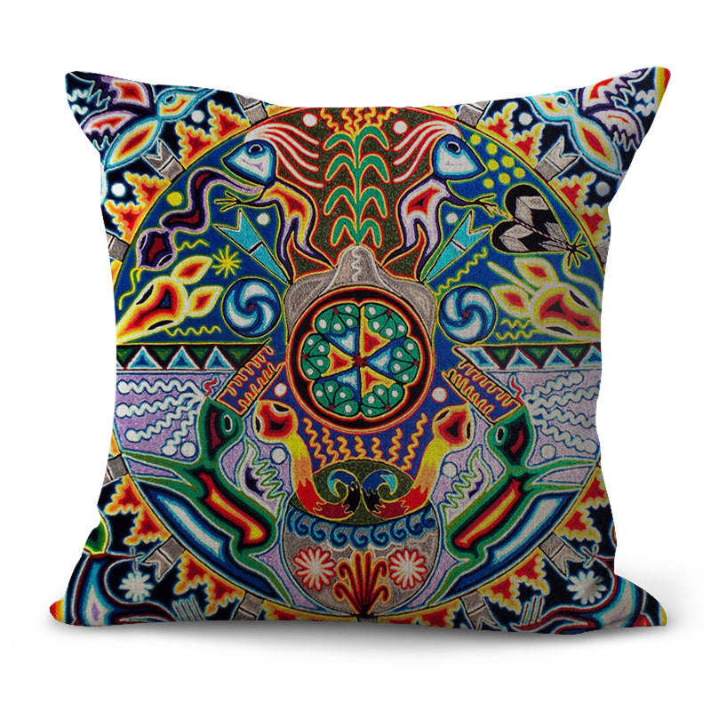 Decorative Plaid Cushion Set for Furniture Decoration