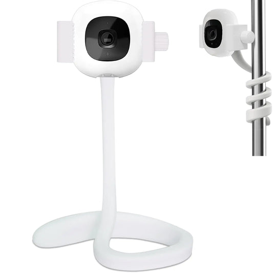 Haloera Travel Stand for Nanit Pro Smart Baby Monitor & Flex Stand Accessory and Most 2.2 to 3.9" Wide Baby Monitors Camera Portable Mount for Crib Cot Shelves - Without Tools or Wall Damage
