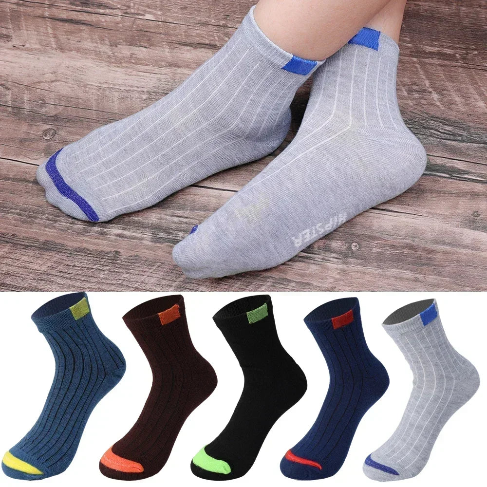 Men's Bamboo Fiber Sports Socks, Breathable & Odor-Free